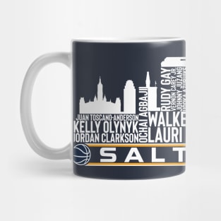 Utah Basketball Team 23 Player Roster, Salt Lake City Skyline Mug